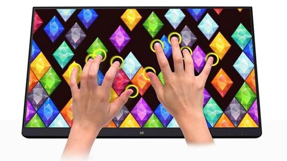 Màn hình Viewsonic TD2223 - Hỗ trợ cảm ứng 10 điểm cùng lúc